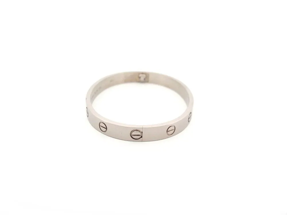 CARTIER - Bracelet Love Or Blanc sold by 58 Facettes product image thumbnail 4