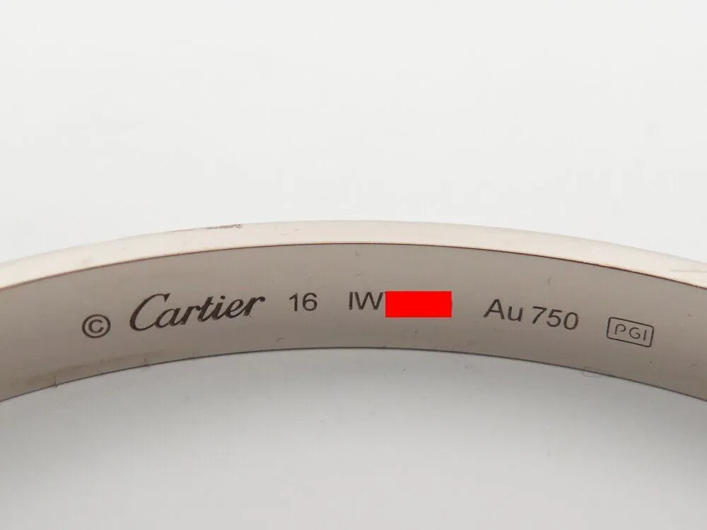 CARTIER - Bracelet Love Or Blanc sold by 58 Facettes product image thumbnail 5