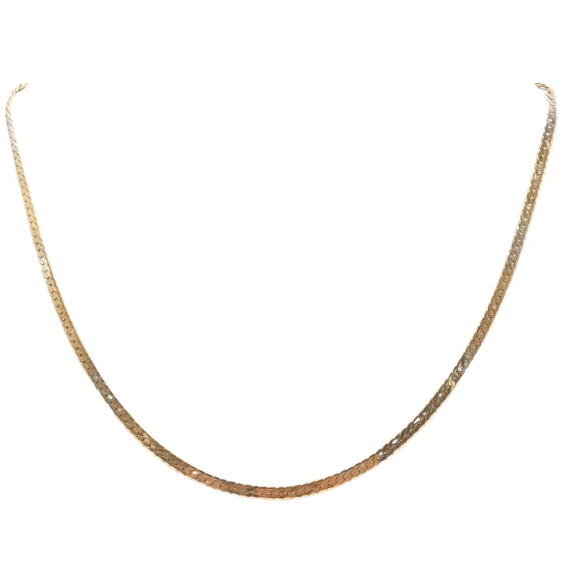 Collier or jaune et blanc sold by 58 Facettes