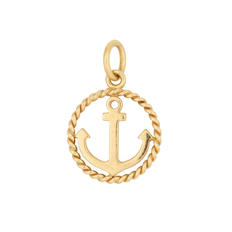 Tiffany & Co - Anchor Pendant en or jaune sold by 58 Facettes