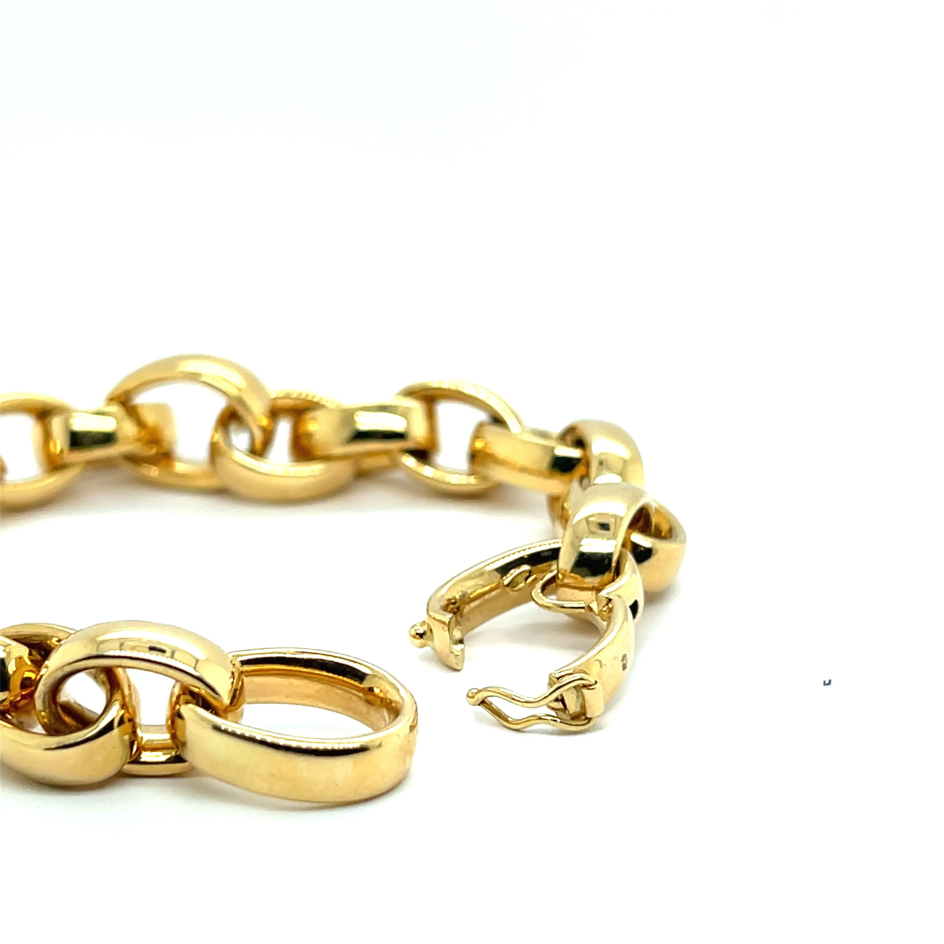 Bracelet Chaine en or jaune sold by 58 Facettes product image thumbnail 4