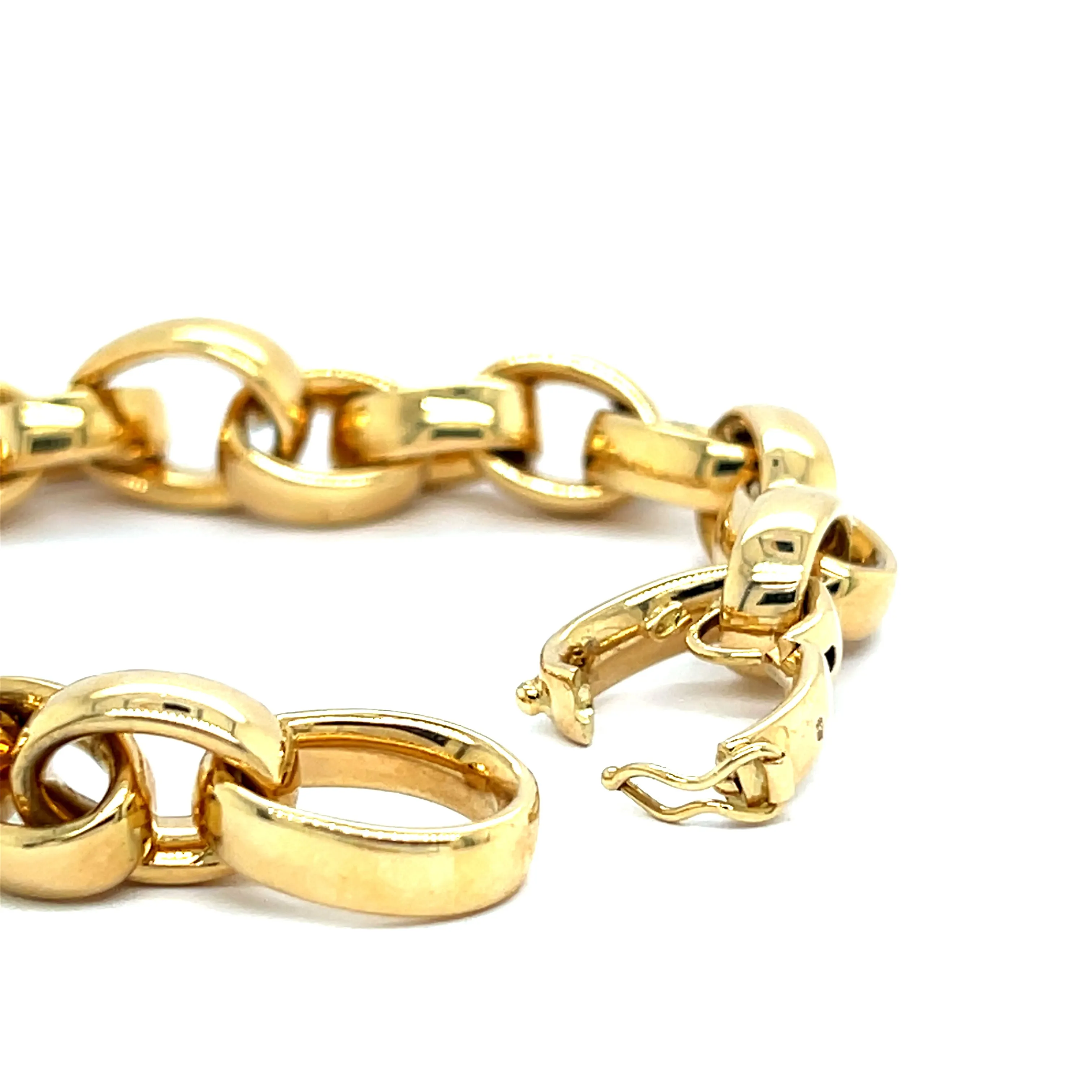 Bracelet Chaine en or jaune sold by 58 Facettes product image thumbnail 5