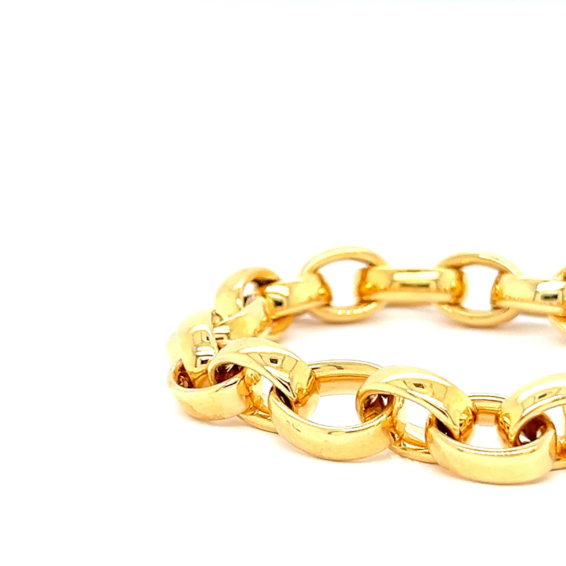 Bracelet Chaine en or jaune sold by 58 Facettes product image thumbnail 3