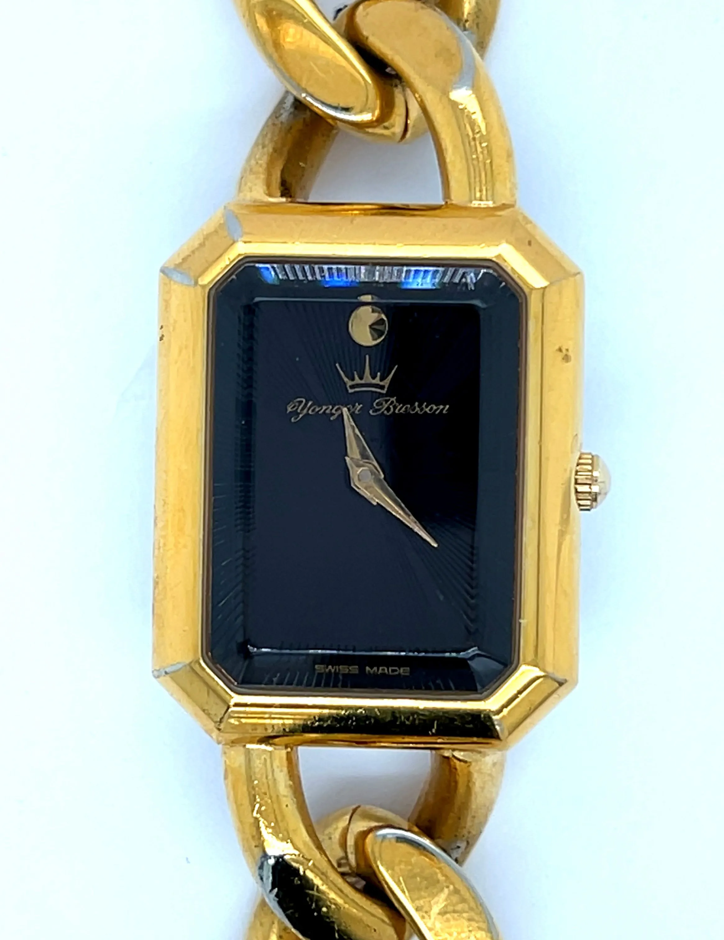 Yonger & Bresson - Montre bracelet vintage plaqué or sold by 58 Facettes product image thumbnail 5