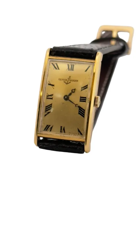 Ulysse Nardin  - Montre vintage en or jaune sold by 58 Facettes