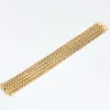 Bracelet ruban maille polonaise en or jaune sold by 58 Facettes