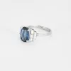 Bague or blanc, saphir et diamants sold by 58 Facettes
