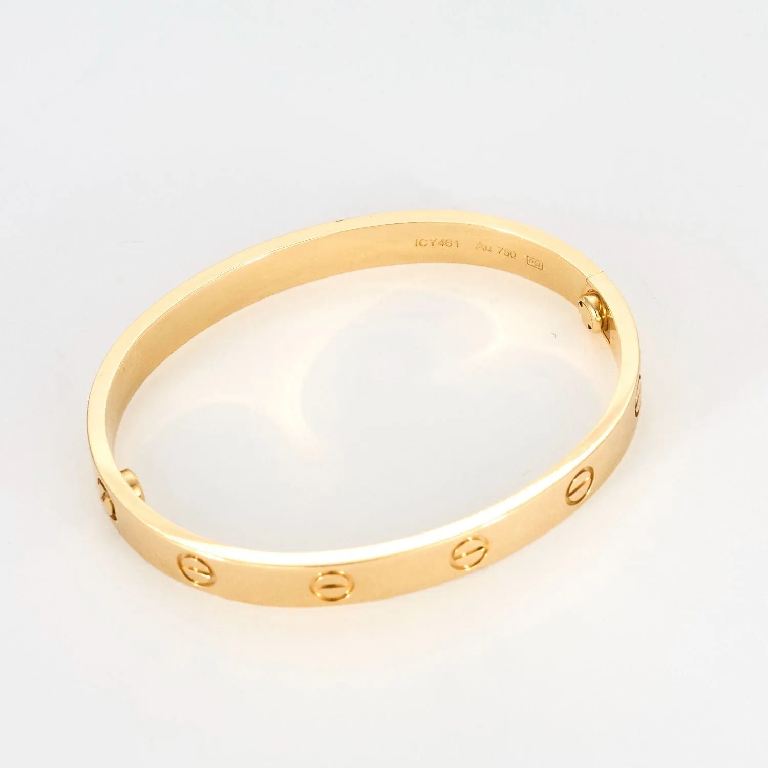 CARTIER - Love - Bracelet jonc en or jaune sold by 58 Facettes product image thumbnail 5