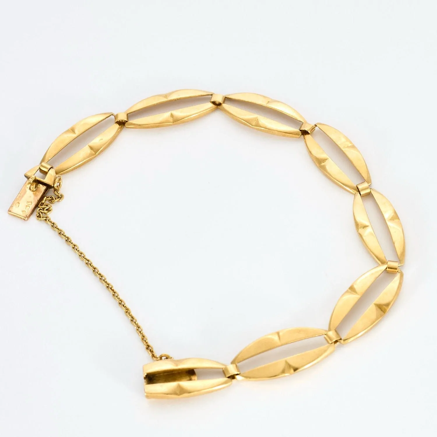 Bracelet en or jaune sold by 58 Facettes product image thumbnail 4