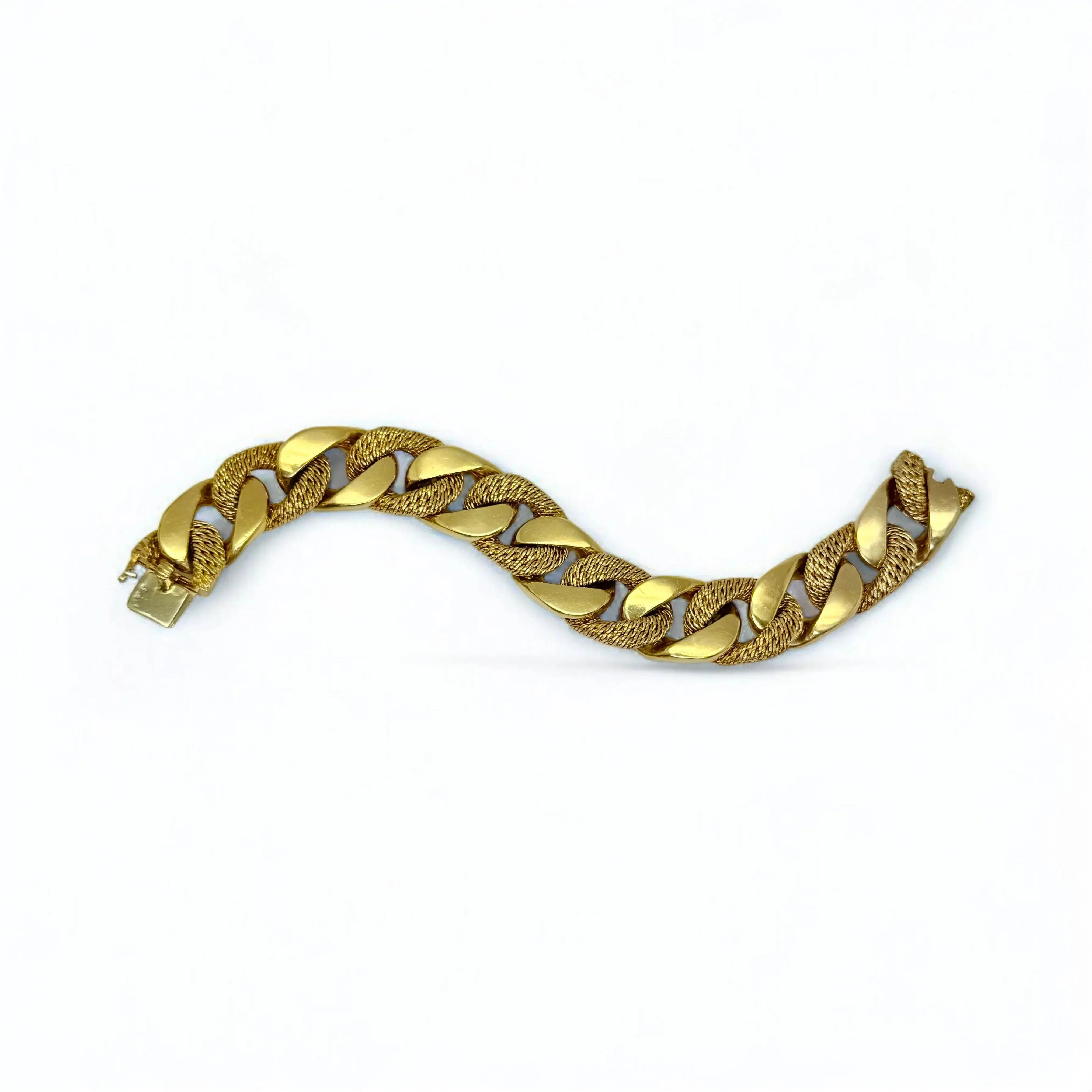 Georges LENFANT Bracelet en or jaune. sold by 58 Facettes product image thumbnail 3