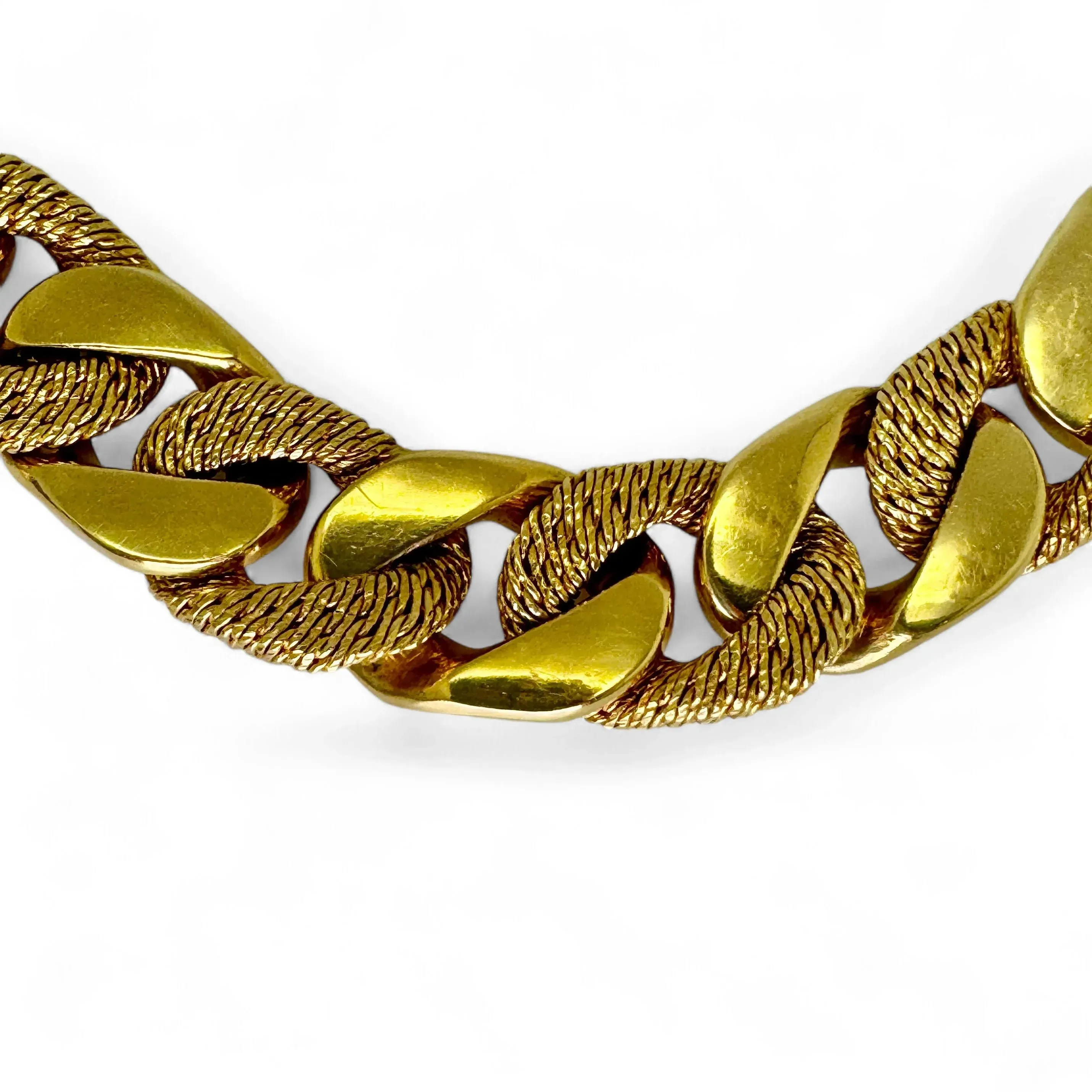 Georges LENFANT Bracelet en or jaune. sold by 58 Facettes product image thumbnail 4