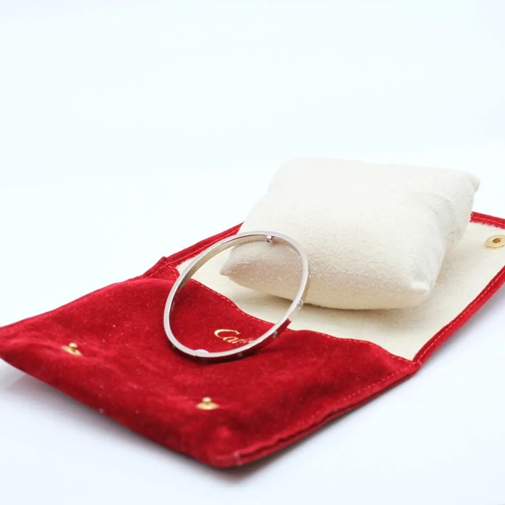 Cartier - Bracelet LOVE or blanc 10 diamants sold by 58 Facettes product image thumbnail 2