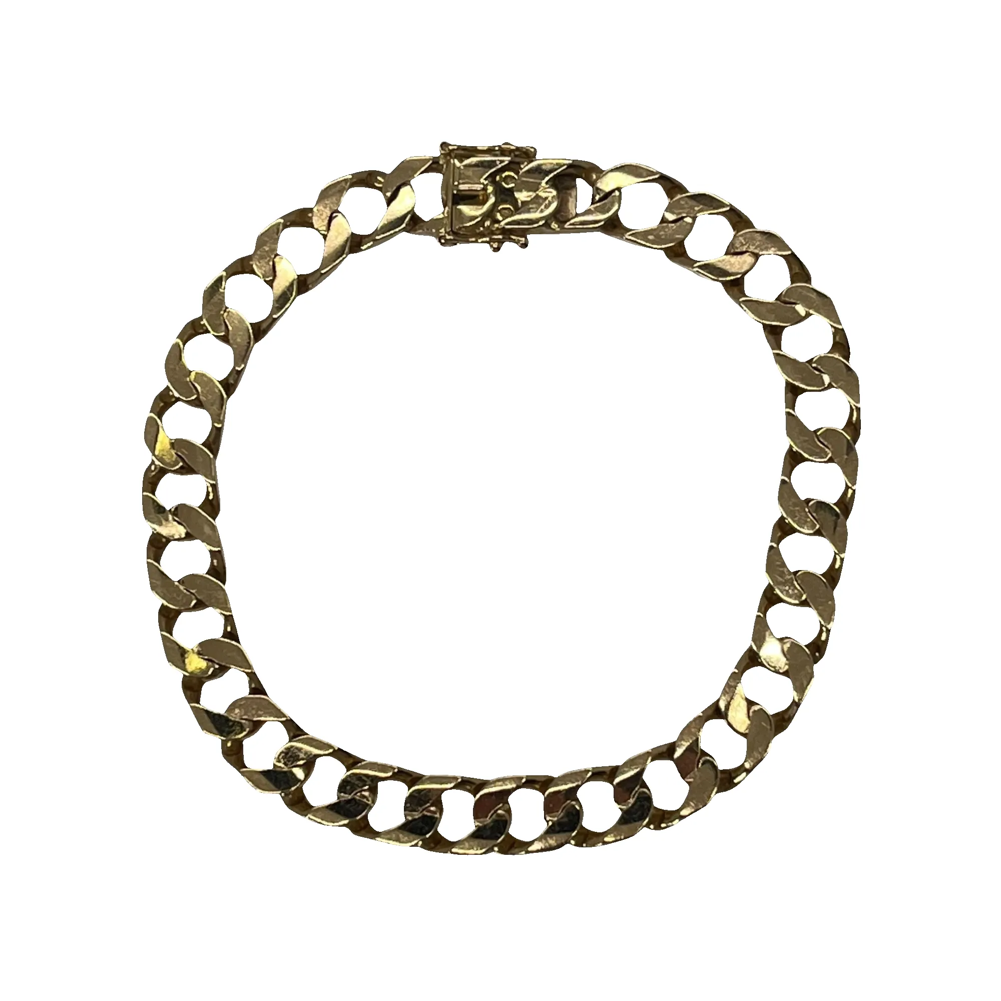 Bracelet gourmette or jaune sold by 58 Facettes