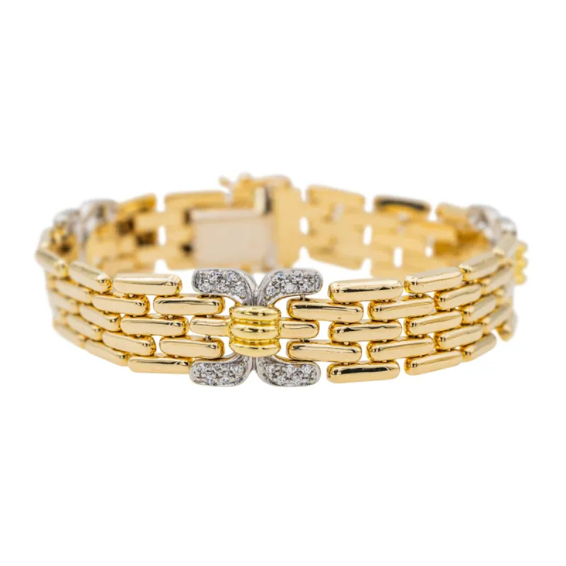 Bracelet Or jaune Diamant sold by 58 Facettes