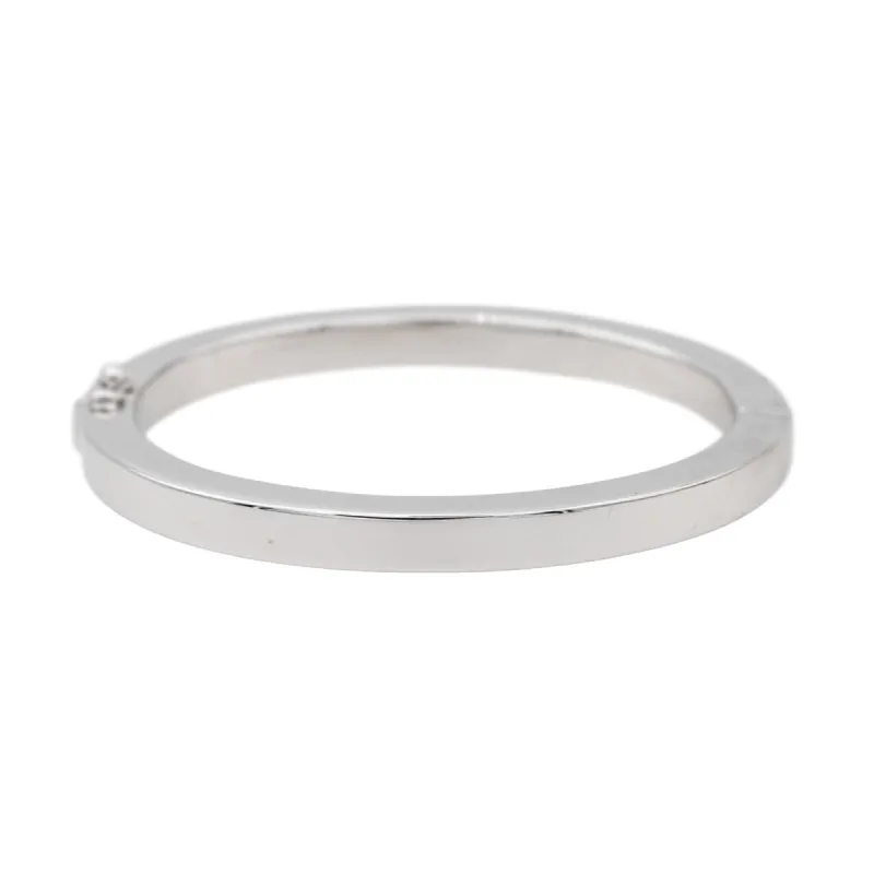 Bracelet Jonc Or blanc sold by 58 Facettes