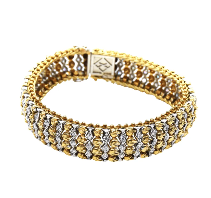Bracelet en diamant des années 60 sold by 58 Facettes