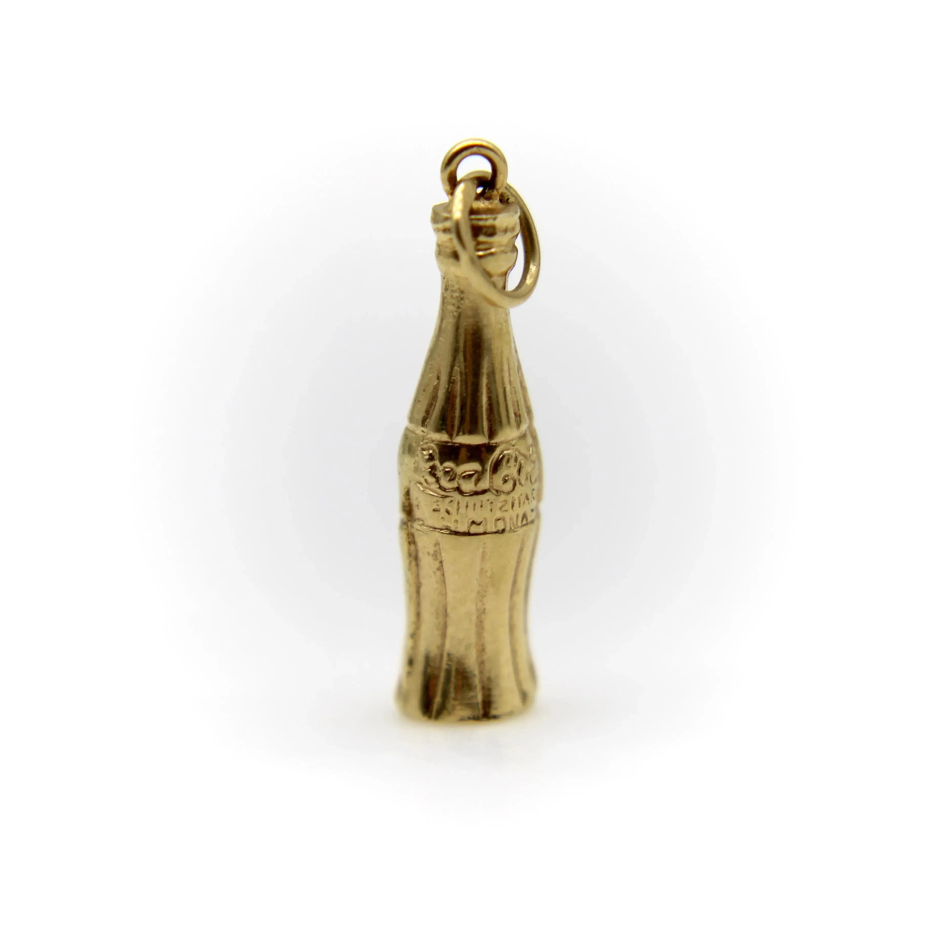 Vintage Gold Miniature Coca Cola Bottle Charm sold by 58 Facettes