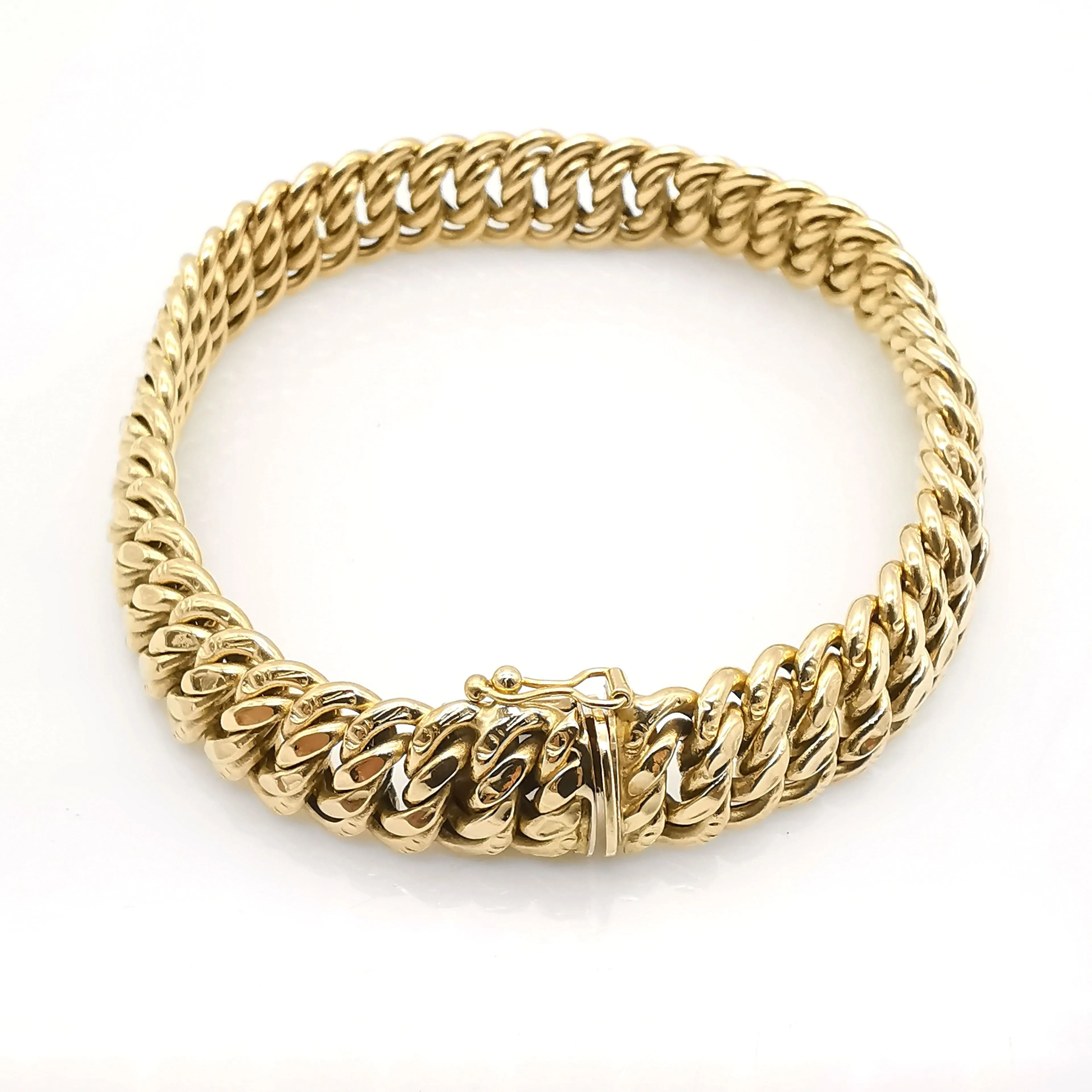 Bracelet Maille américaine or jaune sold by 58 Facettes product image thumbnail 5