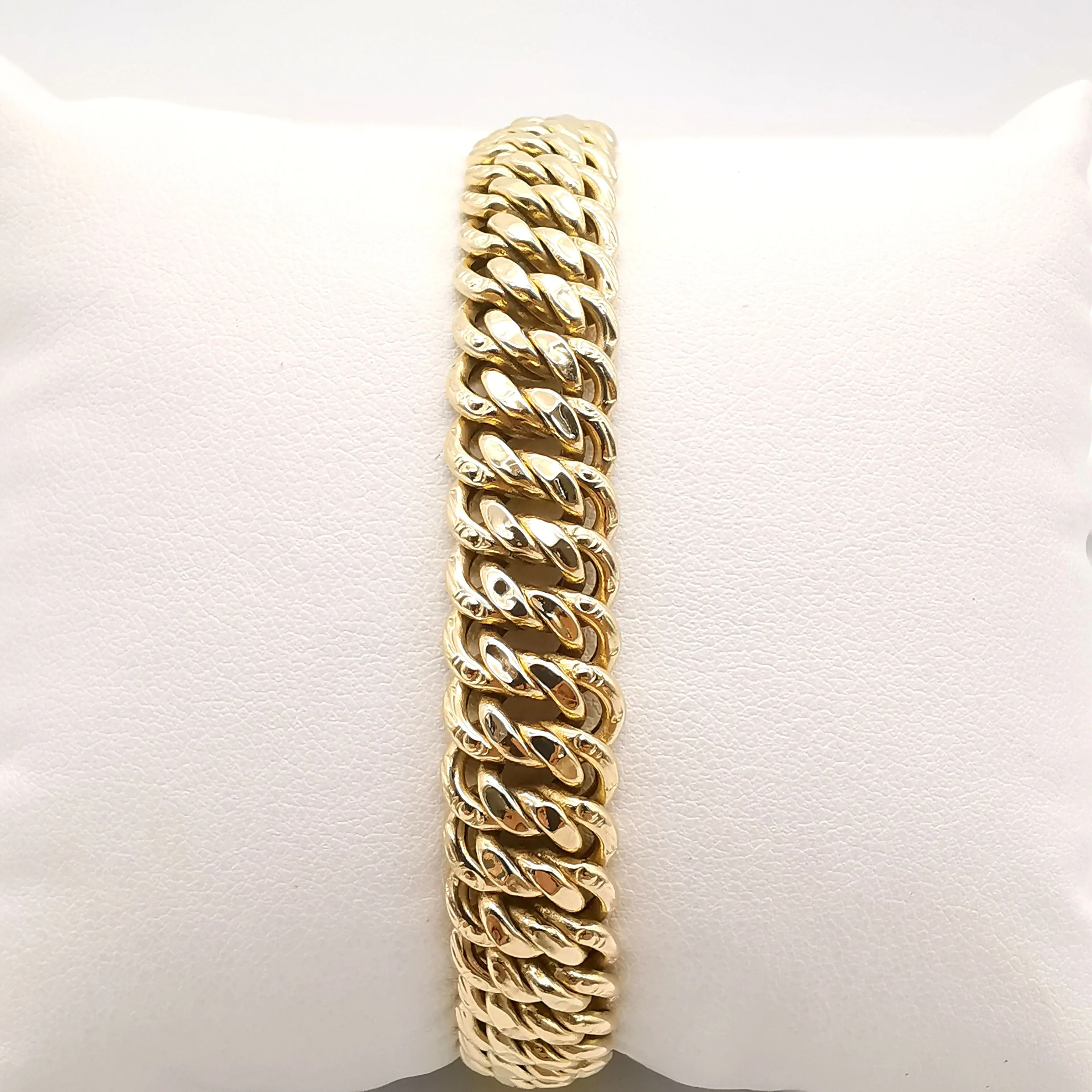 Bracelet Maille américaine or jaune sold by 58 Facettes product image thumbnail 2