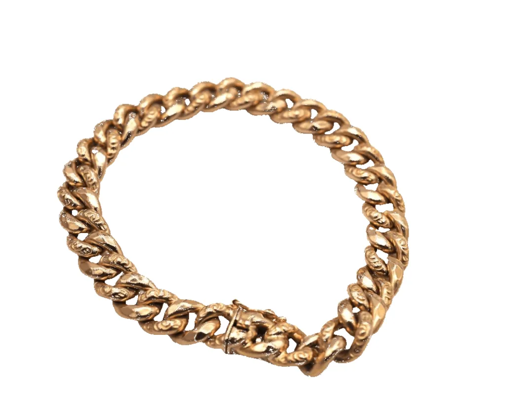 Bracelet maillons or jaune sold by 58 Facettes