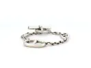 bracelet HERMES farandole h104567b chaine d'ancre 16 cm argent 925 24.7gr sold by 58 Facettes