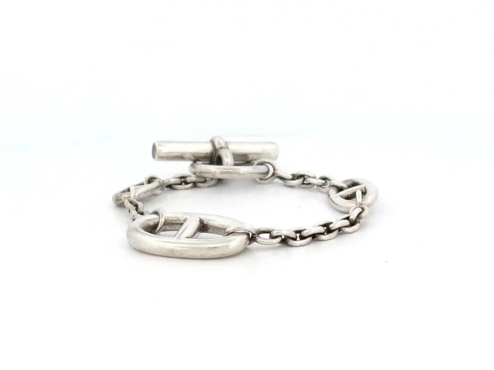 bracelet HERMES farandole h104567b chaine d'ancre 16 cm argent 925 24.7gr sold by 58 Facettes product image thumbnail 4