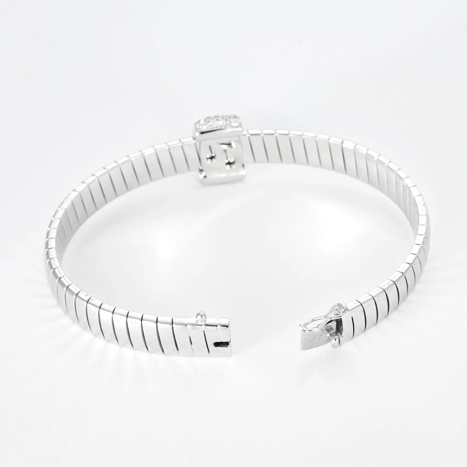 Bracelet or blanc diamants sold by 58 Facettes product image thumbnail 5