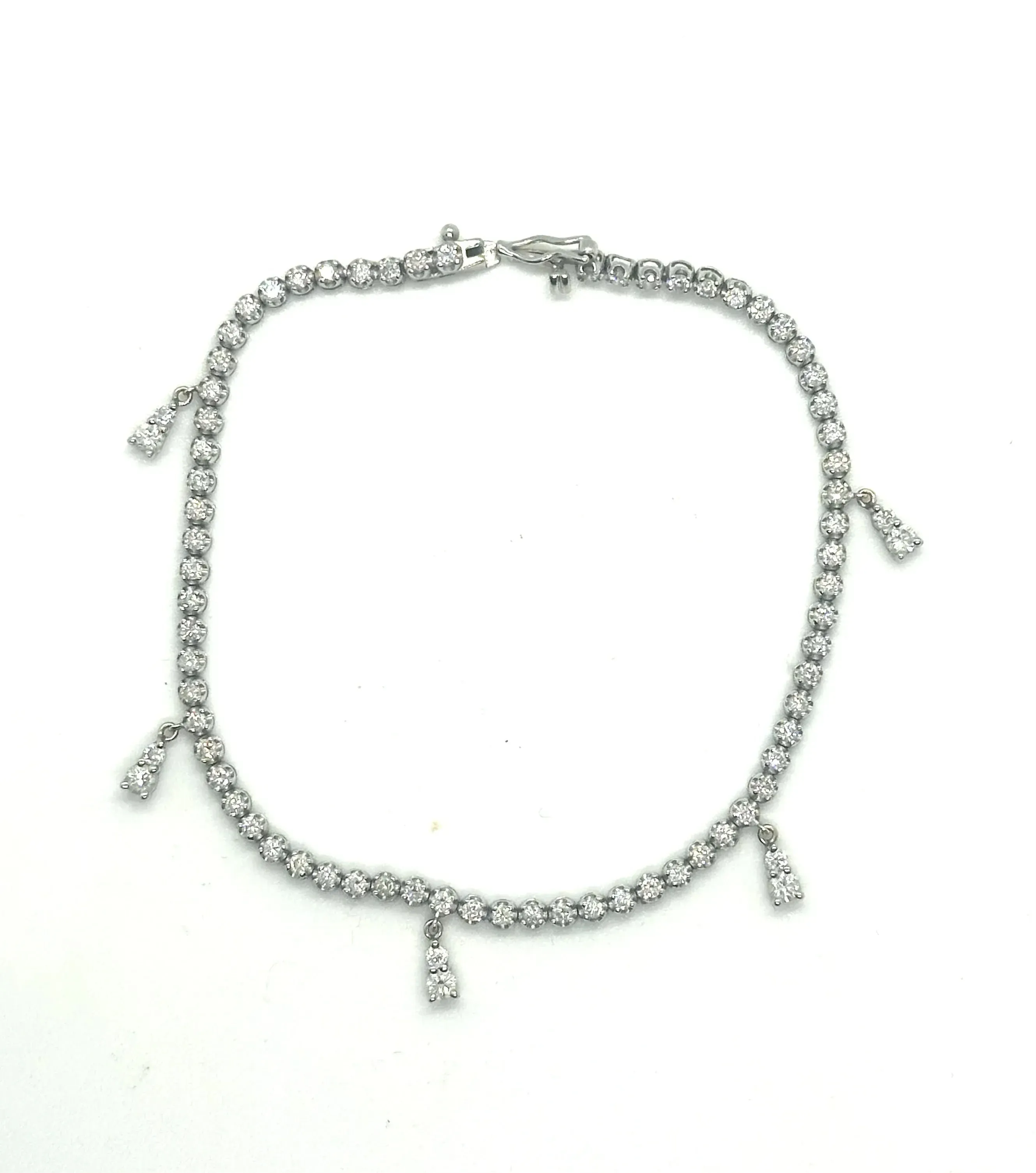 Bracelet tennis en or blanc ct. 1,66 au total sold by 58 Facettes product image thumbnail 3