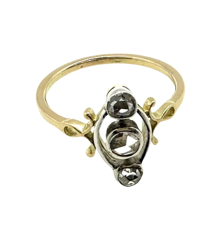 Bague Jugendstil austro-hongroise made by 58 Facettes