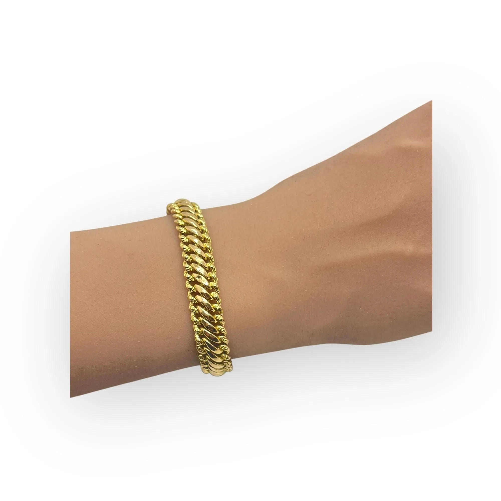 Bracelet Maille américaine alternée sold by 58 Facettes product image thumbnail 2
