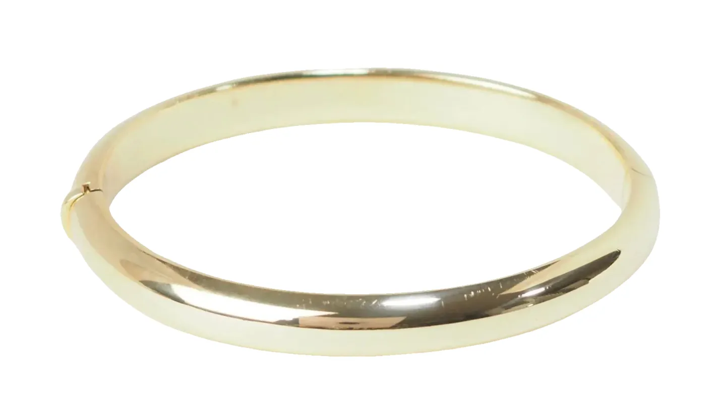 Bracelet jonc ouvrant en or jaune sold by 58 Facettes