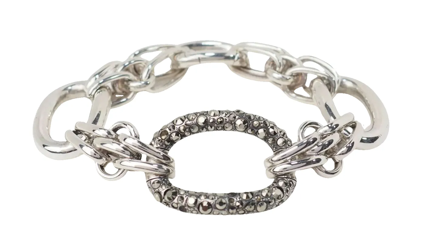 POMELLAT0 - Bracelet 67 argent et Marcassites sold by 58 Facettes