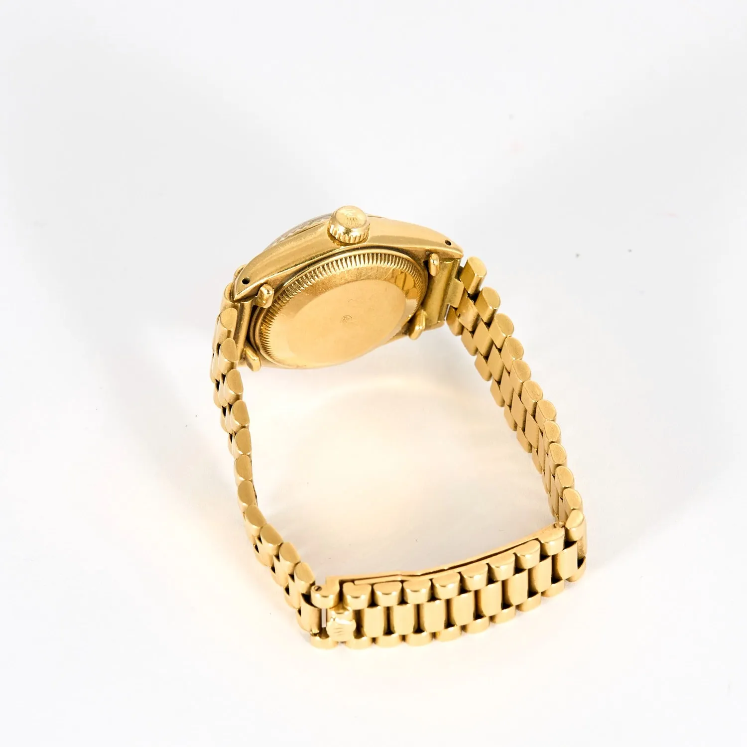 ROLEX - Montre Lady Datejust en or jaune et diamants sold by 58 Facettes product image thumbnail 4