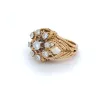 Bague or jaune et diamants sold by 58 Facettes
