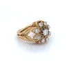 Bague or jaune et diamants sold by 58 Facettes