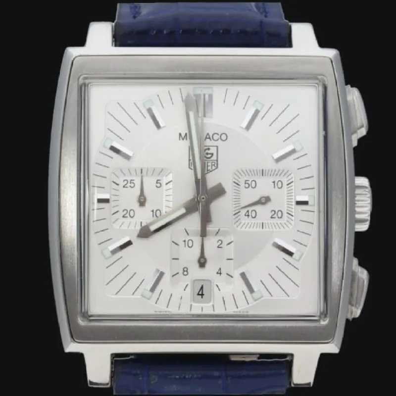 Tag Heuer Montre Monaco Chronograph sold by 58 Facettes
