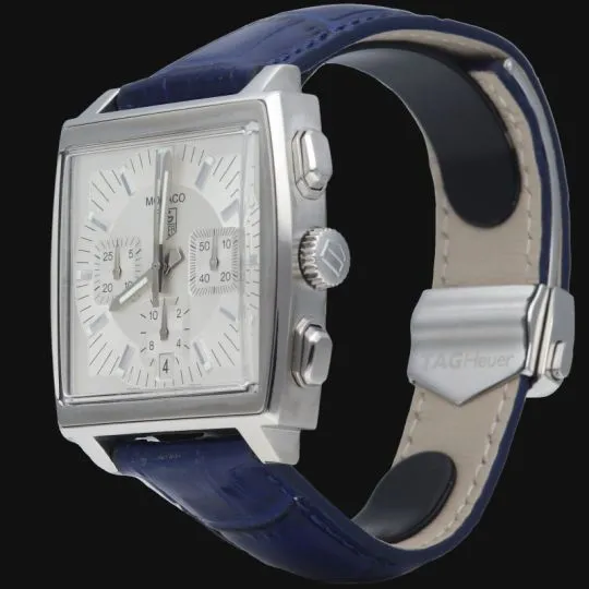 Tag Heuer Montre Monaco Chronograph sold by 58 Facettes product image thumbnail 3