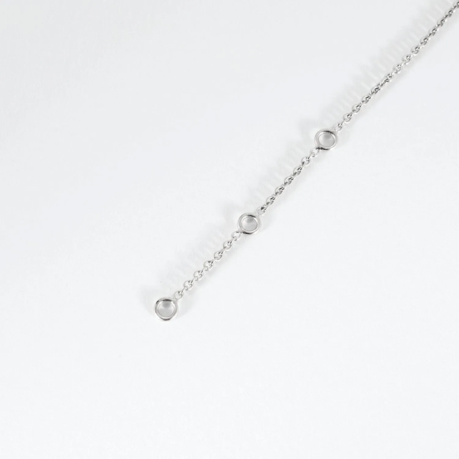 Bracelet or blanc 1 diamant sold by 58 Facettes product image thumbnail 5