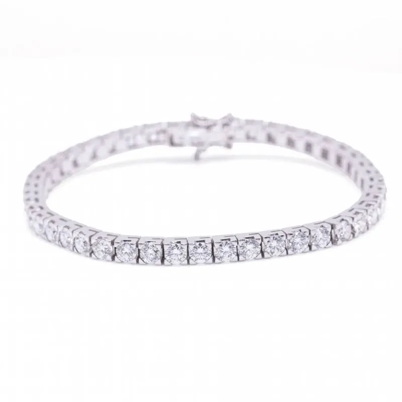 Bracelet type Rivière en Or Blanc et Diamants sold by 58 Facettes