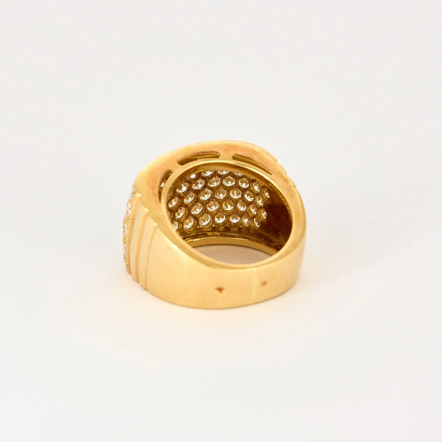 Bague Bandeau or jaune et diamants sold by 58 Facettes product image thumbnail 5