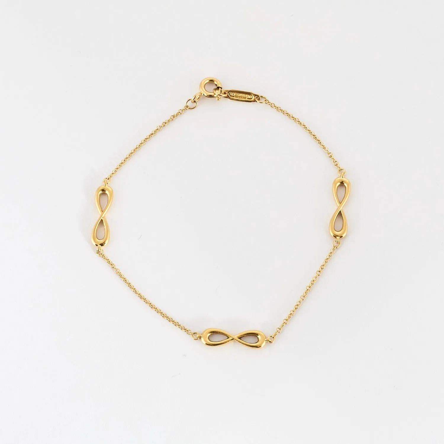 TIFFANY & CO- Bracelet Infiniti - or jaune sold by 58 Facettes product image thumbnail 5