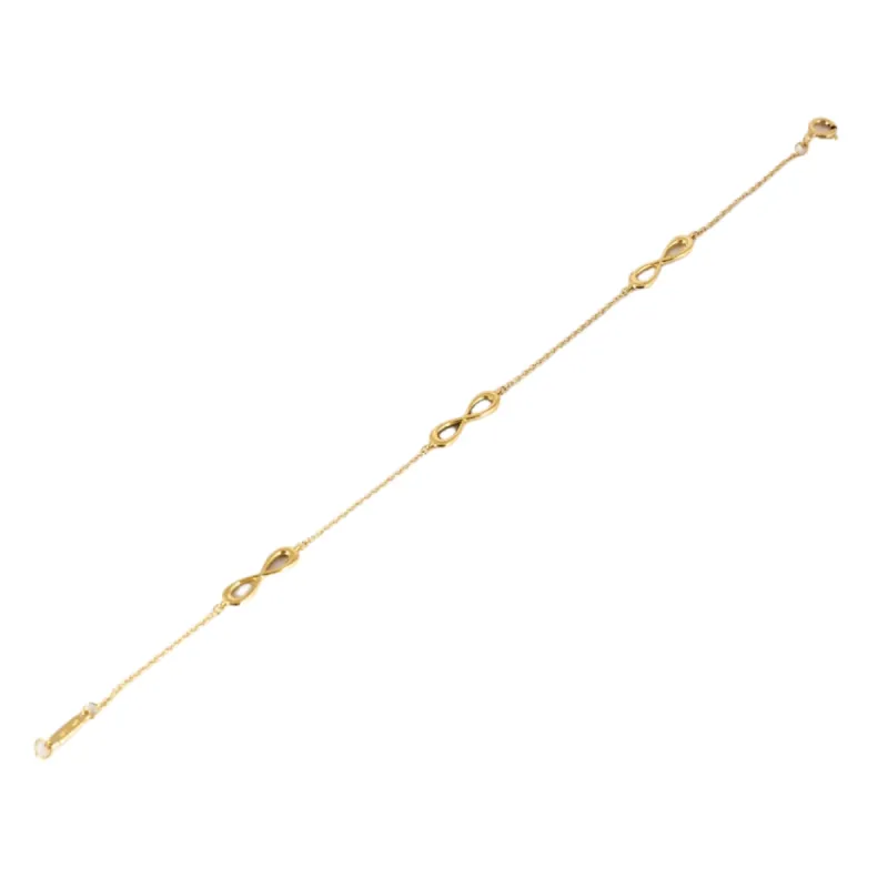 TIFFANY & CO- Bracelet Infiniti - or jaune sold by 58 Facettes