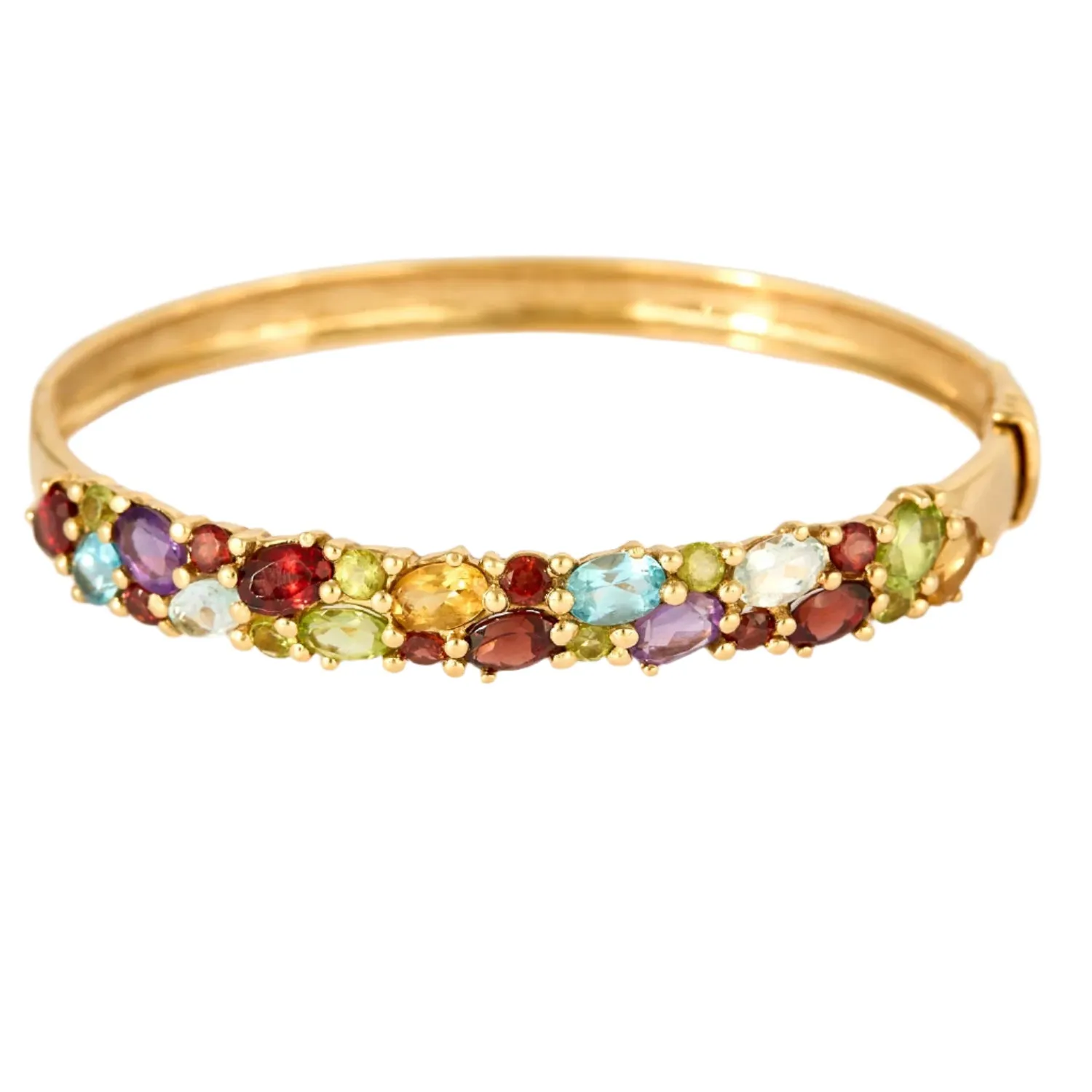 Bracelet " Tutti Frutti" en or jaune et pierres de couleurs sold by 58 Facettes