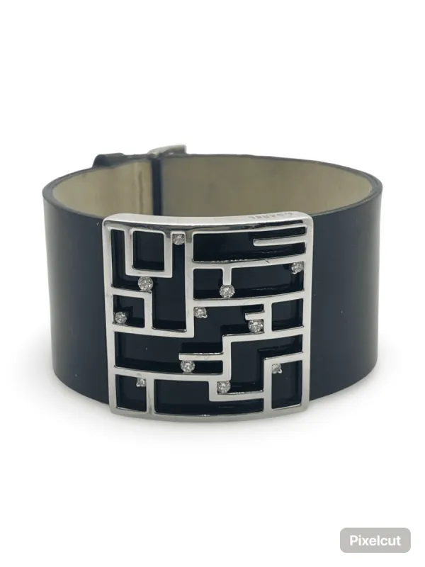 GAREL - Bracelet or blanc diamants sold by 58 Facettes