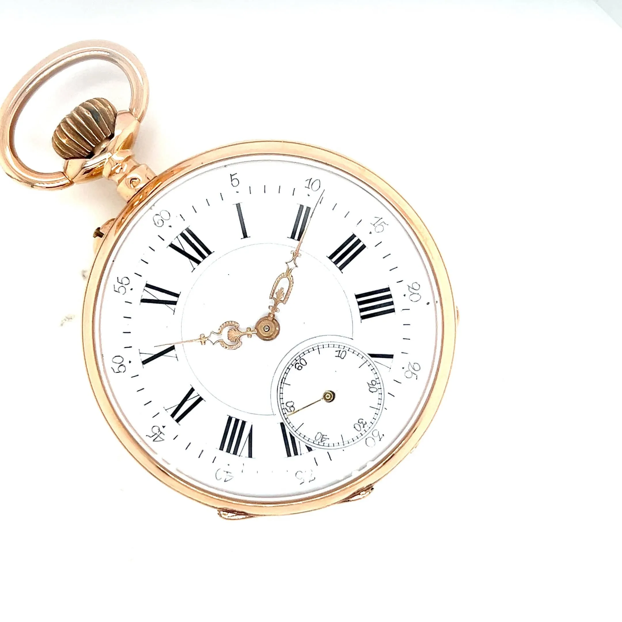 Antique Gold Lépine Pocket Watch sold by 58 Facettes product image thumbnail 2