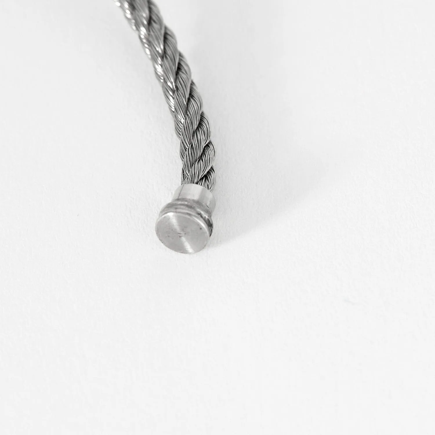 FRED- Chance Infinie- Bracelet en or gris et acier sold by 58 Facettes product image thumbnail 3