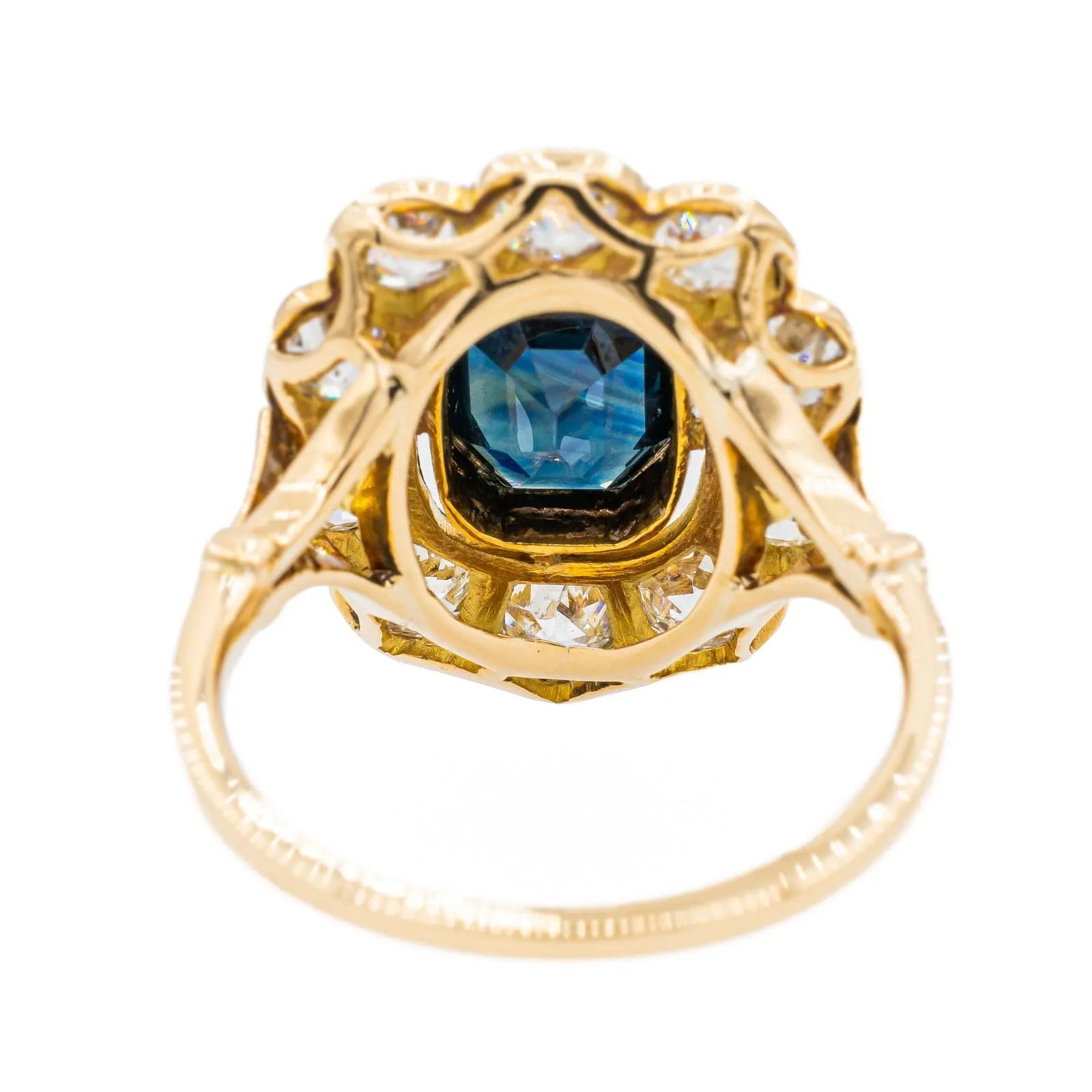 Bague Pompadour Or jaune Saphir sold by 58 Facettes product image thumbnail 5