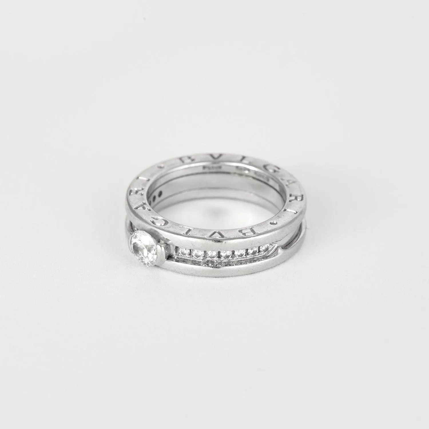 BULGARI - B.Zero1 - Solitaire or blanc et diamants sold by 58 Facettes product image thumbnail 3