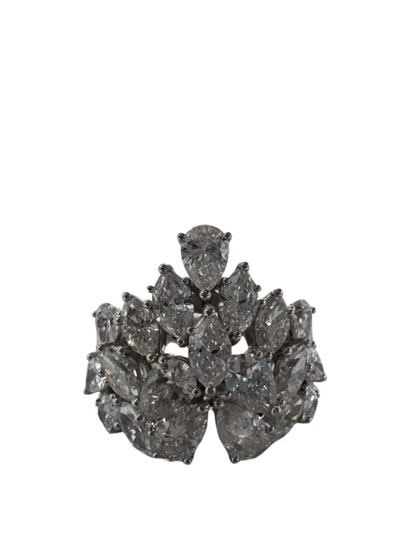 Bague cocktail fantaisie diamant sold by 58 Facettes