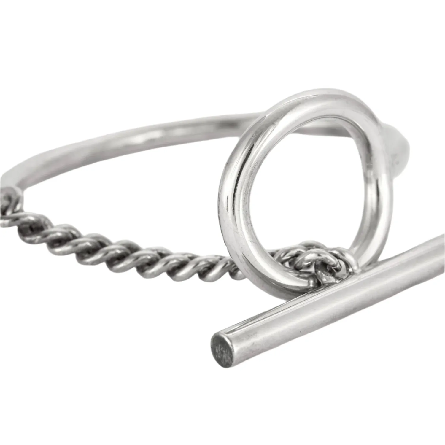 HERMÈS - Croisette - Bracelet en argent sold by 58 Facettes